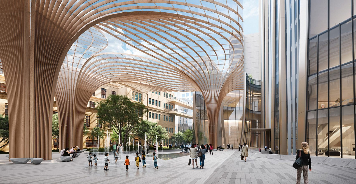Орхидея из стали и стекла: Zaha Hadid Architects показала небоскрёб для Тайбэя