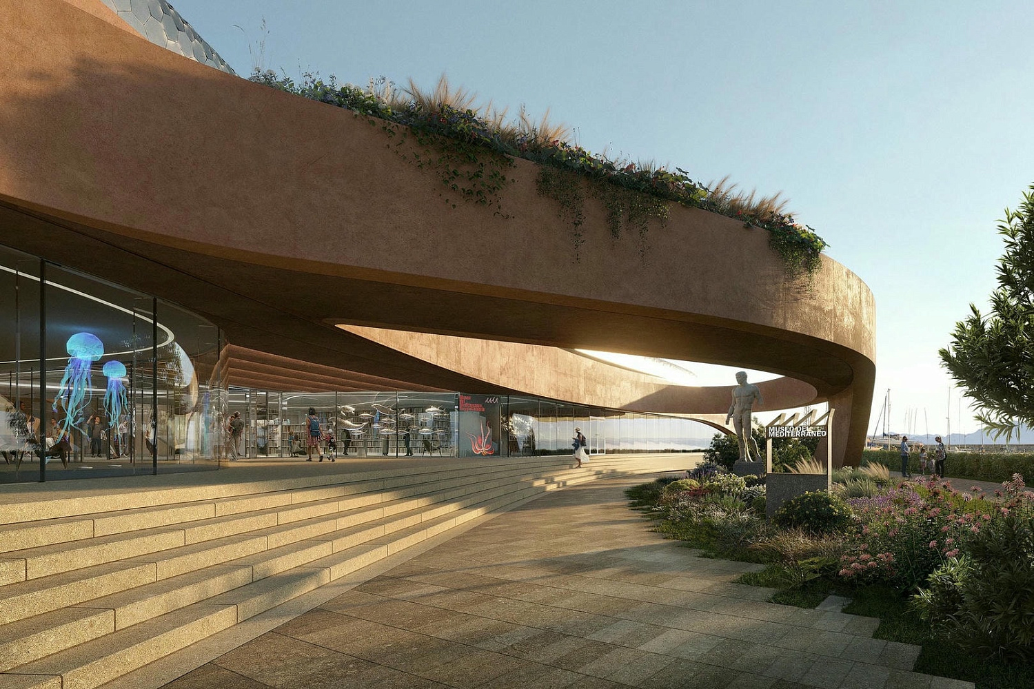 Zaha Hadid Architects спроектировала в Италии культурный центр, похожий на морскую звезду