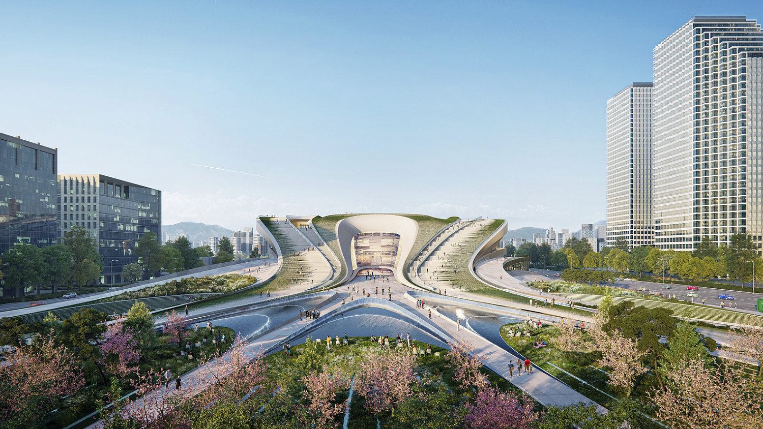 Zaha Hadid Architects предложила проект второго культурного центра Седжона в Сеуле