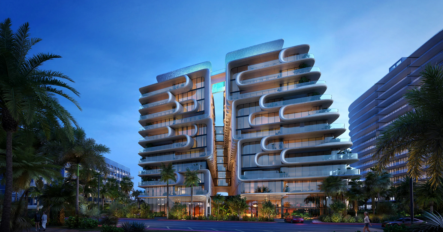 Архитектурное бюро Zaha Hadid Architects представило проект здания, которое заменит другое здание, обрушившееся в 2021 году во Флориде