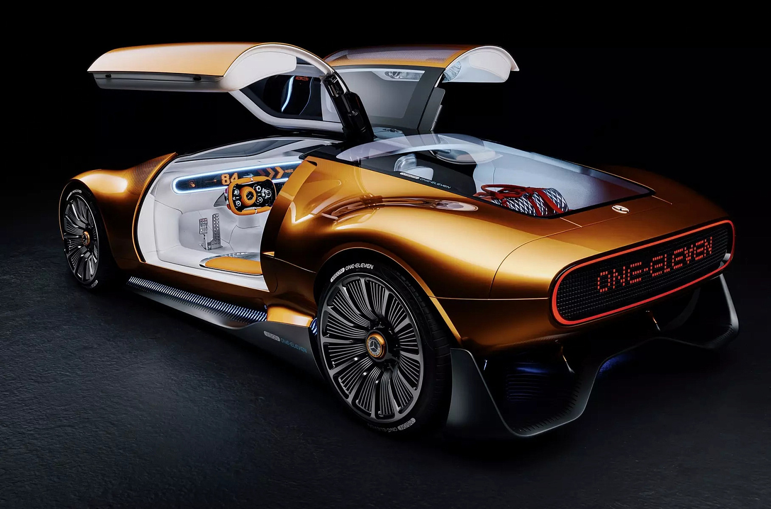 Электрический спорткар Mercedes-Benz Vision One-Eleven
