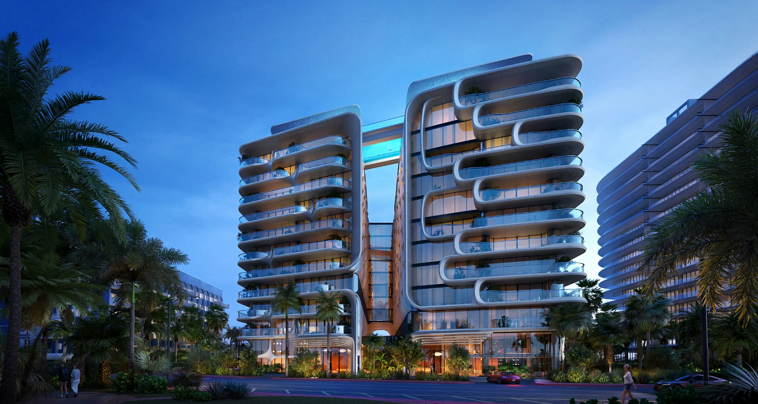 Архитектурное бюро Zaha Hadid Architects представило проект здания, которое заменит другое здание, обрушившееся в 2021 году во Флориде