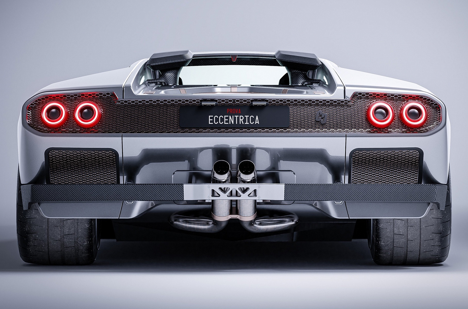 Eccentrica представила гиперкар на базе Lamborghini Diablo Restomod из  титана, напечатанного на 3D-принтере