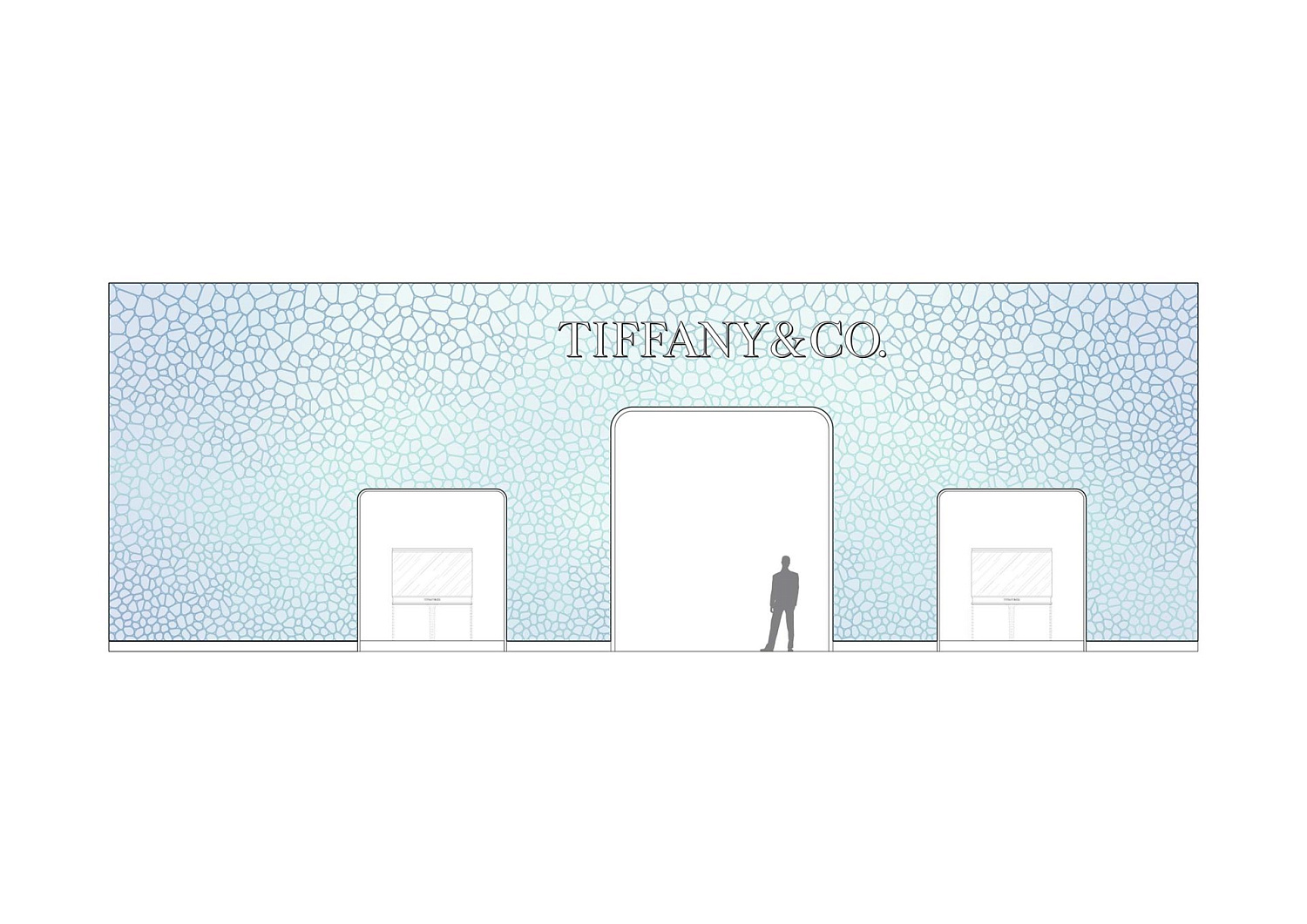 В аэропорту Чанги (Сингапур) открылся новый магазин Tiffany & Co. С экологичным фасадом, спроектированным MVRDV