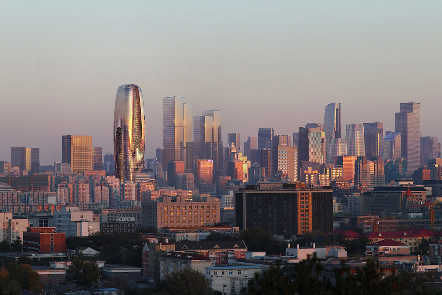 ZAHA HADID ARCHITECTS ПОСТРОИТ DAXIA TOWER В КИТАЕ