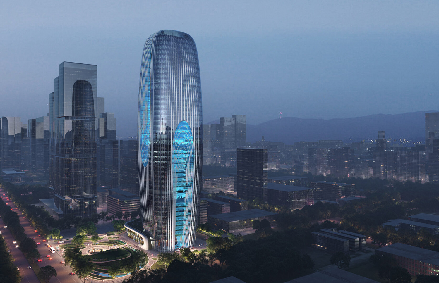 ZAHA HADID ARCHITECTS ПОСТРОИТ DAXIA TOWER В КИТАЕ