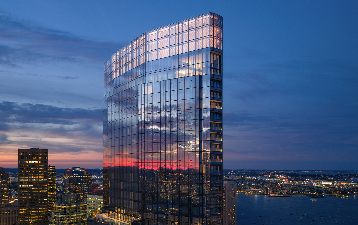 Pelli Clarke & Partners изменила горизонт Бостона с небоскрёбом над историческим вокзалом